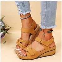 Nuevas sandalias de mujer a la moda con punta abierta, sandalias suaves y sexis para mujer, sandalias ortopédicas con hebilla de cuña para mujer, calzado para mujer - details 5