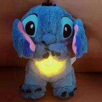 Muñeco de peluche Kawaii con airbag y luz, compañero para bebés, juguetes musicales que respiran - details 0