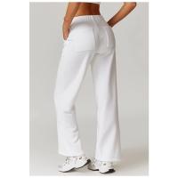 Pantalones acampanados de mujer con logotipo personalizado, con bolsillos, casuales, holgados, para yoga, deportivos. - details 8