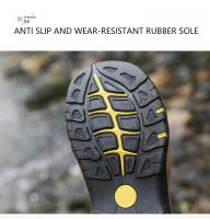 Sandalias de exterior transpirables informales de cuero para hombre de verano, zapatos de playa, zapatillas, zapatos romanos de moda - details 7