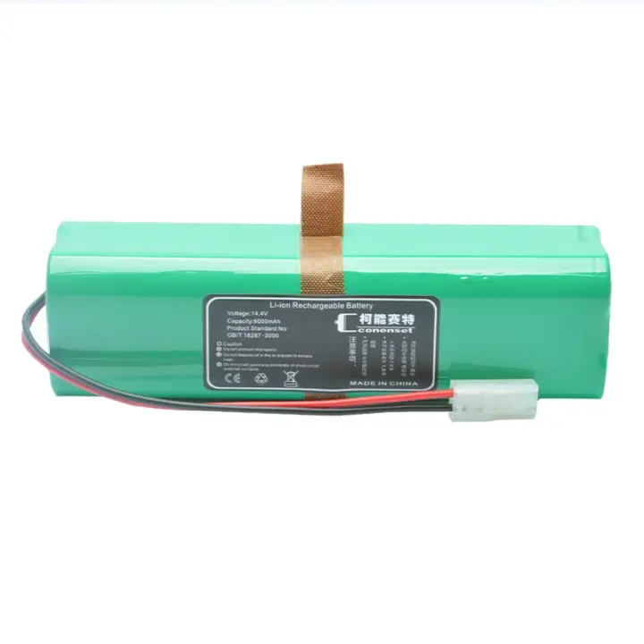 Batería de repuesto de 14,4 V y 6000mAh para accesorios de Robot aspirador Viomi V3 Max V-RVCLM27A - 1
