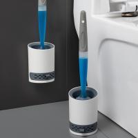 Cepillo de Inodoro Líquido de Silicona Sin Callejones, Sin Salida Cepillo de Limpieza de Inodoro de Cerdas Suaves - details 2