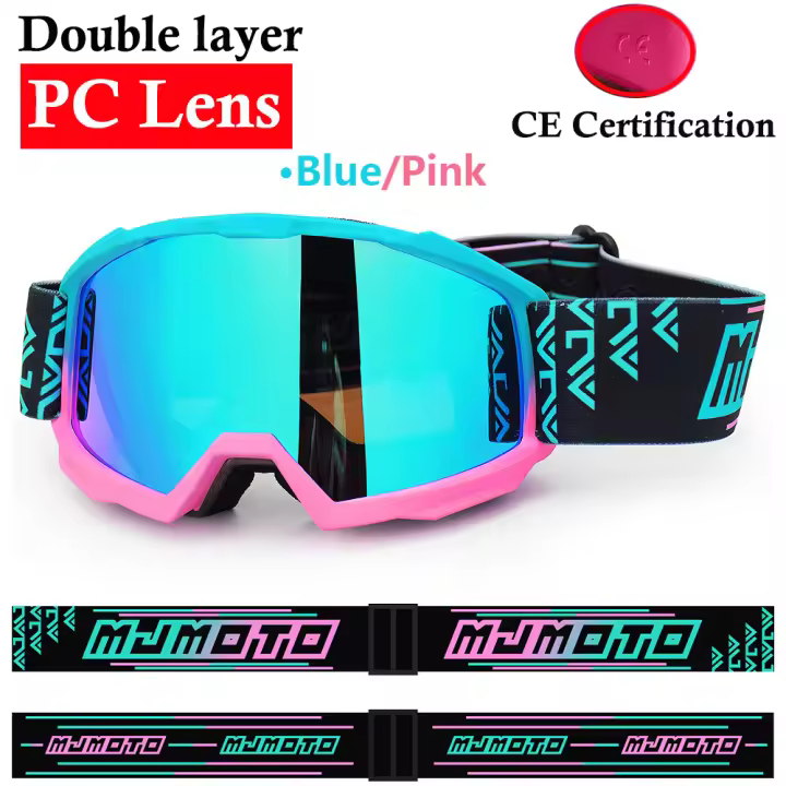 Gafas todoterreno para motocicleta, gafas antiniebla para Motocross, gafas antiimpacto para moto, gafas de esquí HD antideslizantes a prueba de viento - 1
