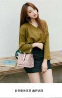 Bolso de hombro diagonal de gran capacidad para mujer de alta gama, cierre de cremallera moderno, diseño y producción 21419 PU - details 8