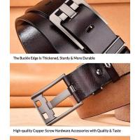 Cinturón de lujo de diseño para hombre Tallas grandes de 140-170cm Hebilla de cuero genuino - details 2
