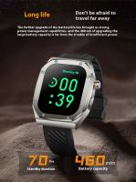 Z79Max reloj inteligente IP68 impermeable súper larga espera doble correa pulsera deportiva al aire libre - details 10