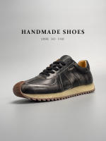 Zapatos deportivos de cuero de vaca de alta gama, nuevos zapatos casuales de cuero para hombre - details 4