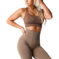 Sujetador Deportivo Mujer NVGTN Ignite Sin Costuras de Spandex Elástico Transpirable Mejora la Forma de los Pechos para Fitness y Deportes de Ocio Ropa Interior - details 16