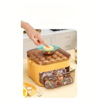 Portátil Fabricante de Cubos 25/50 Unidades Tapa Fácil de Prensar Almacenamiento de Dos en Uno - details 8