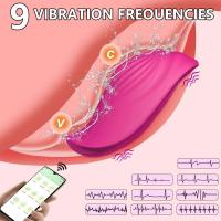 Vibrador de Mariposa Impermeable Control Remoto de Ropa Interior 9 Vibraciones para Mujeres o Parejas Juguetes Sensuales de Salud - details 3