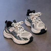 2025 primavera nueva de mediana edad y mayores de los niños de malla transpirable zapatos de papá de las niñas tendencia de los niños zapatos para correr zapatos deportivos para niños. - details 6