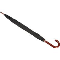 Paraguas de apertura automática, 98 cm, negro - details 1