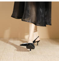 Nuevos tacones altos con correa y hebilla cuadrada de diamantes brillantes para fiesta - details 15