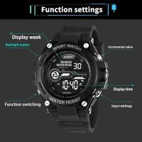 Reloj Deportivo Digital Premium para Hombres YIKAZE Dial Grande de 51mm - details 4