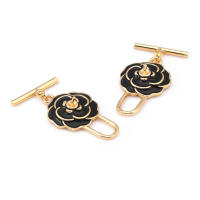 Pulsera de Tirantes Geométricos de Latón Dorado 18K Clasps para Hacer Joyería DIY - details 37