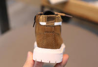 Botines de cuero para niños, botas de cuero para niños, botas Martin para niños pequeños, zapatos antideslizantes impermeables para bebés - details 11