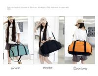 Bolsa de equipaje seca y húmeda separada con compartimento para zapatos independiente, bolso de lona de viaje, entrenamiento, Fitness, deportes, gimnasio, bolsa de Yoga - details 22