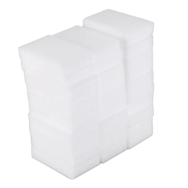 Borrador de esponja de limpieza mágica, limpiador de melamina, multifunción, blanco, 30x - 1