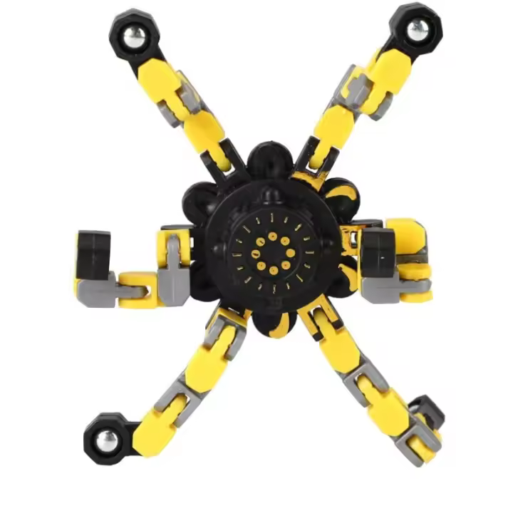 Juguete sensorial para aliviar el estrés, girador de Robot mecánico, giratorio en espiral, cadena creativa - 1
