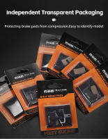 WEST BIKING-Pastillas de freno de disco para bicicleta, accesorios de resina y cerámica para Shimano Deore MT200, M515, M475, M395, XTR - details 6