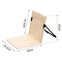 Silla Plegable Ligera y Cómoda para Acampar al Aire Libre Silla de Playa Portátil para Ocio en el Parque - details 1