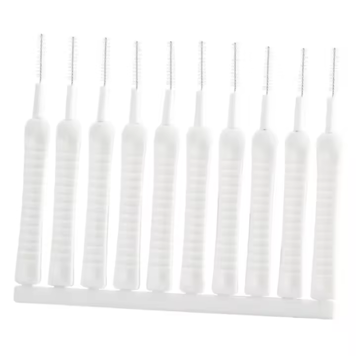 Set de 10 Pinceles Pequeños Cabeza de Ducha, Enchufe de Auriculares, Botella - 1