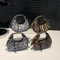 Mini bolso de mensajero de cuero con estampado de leopardo bolso de mensajero de moda para mujer de moda bolso de mujer - details 4