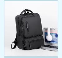 Mochila multifuncional para portátil de 15,6 pulgadas, mochila de viaje de negocios, impermeable, negra, para estudiantes, bandolera para hombre, portátil, bolsa para ordenador - details 7