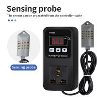 Controlador de humedad inteligente, higrómetro electrónico montado en la pared, interruptor de Control con Sensor, 110-220V, W2023 - details 5