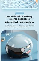 Cascos patinete protecciones moto niño coche electrico aire libre juvenil - details 11