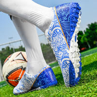 Zapatos de fútbol al aire libre para hombres y mujeres, botas de fútbol de césped de entrenamiento de caña baja. - details 5