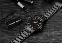 Moda de lujo premium para hombres Reloj Estilo de negocios Movimiento de calendario Correa de acero inoxidable Reloj de pulsera de cuarzo deportivo impermeable al aire libre - details 9