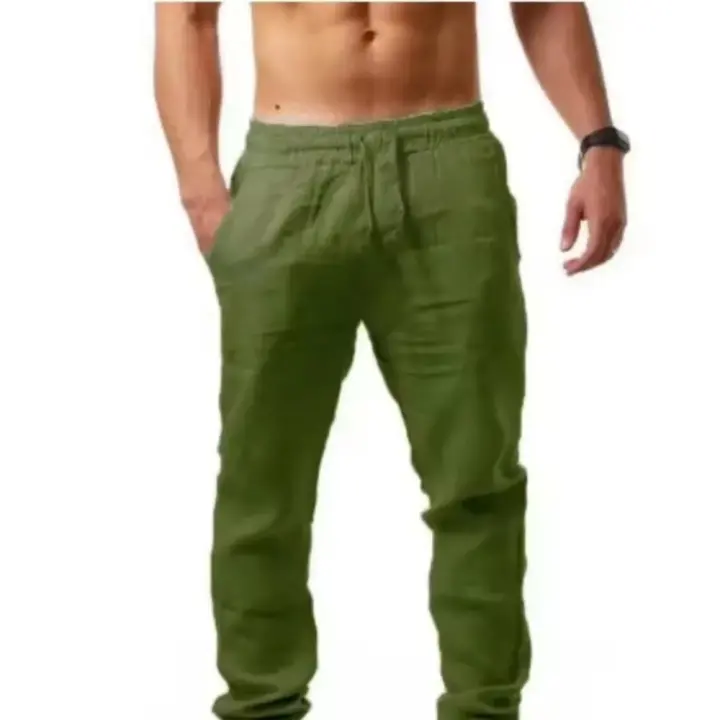 Pantalones informales para hombre, pantalones de chándal de alta calidad, transpirables para el verano, ropa deportiva para correr. - 1