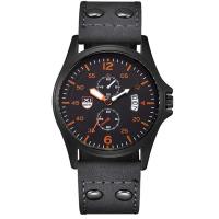 Reloj de Pulsera de Cuarzo Automático de Marca XINEW Correa de Cuero de Moda Casual para Hombres - details 16