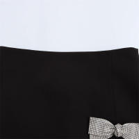 Minifalda de verano de cintura alta con diseño elegante de lazo - details 3