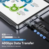 Cable de carga rápida USB Tipo C Minisopuru 240W Soporte de 16K/Dual 8K 80Gbps de datos - details 6