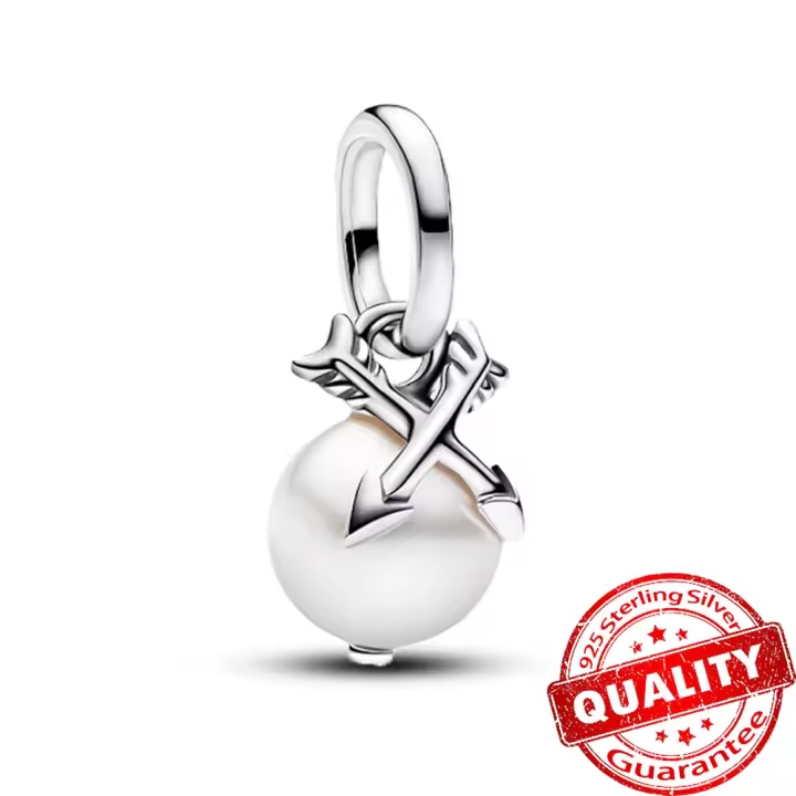 Increíble nueva Plata de Ley 925, abalorio rosa divisible para amor y madre e hija, compatible con Pulsera Original, regalo de joyería DIY para el Día de San Valentín - 1