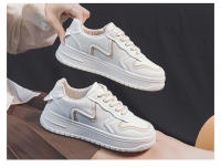 Zapatos blancos pequeños zapatos de punta baja mujeres plataforma zapatos de aumento de altura sensación de diseño versátil zapa - details 16