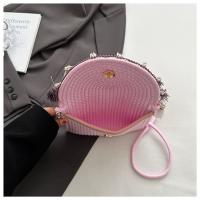 Bolso tejido a mano de verano estilo étnico de paja 2025 moda de interés especial nueva bandolera de hombro para vacaciones en la playa - details 32