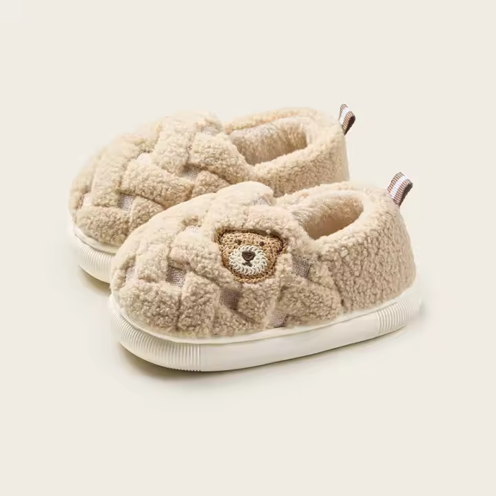 Nuevos zapatos de algodón para niños, niñas, terciopelo, hogar, exterior, niños cálidos, zapatos de invierno para bebés. - 1