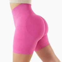 Shorts de Cintura Alta para Mujer en Verano Color Caramelo Ideal para Entrenamiento en Gimnasio y Yoga - details 3