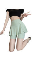 Pantalones cortos deportivos para mujer, Legging con falda para mujer, Legging de yoga con faldas y mallas de tenis para mujer - details 6