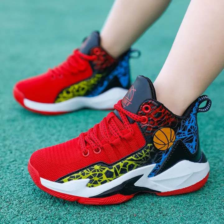 Zapatos deportivos para niños zapatos de correr casuales transpirables niños de moda zapatos ligeros de fondo grueso - 1