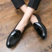 2025 Nuevo producto Fiesta italiana sin corbata Cordón de cuero de gamuza Oxford Moda Zapatos de hombre Oficina de negocios al aire libre - details 9