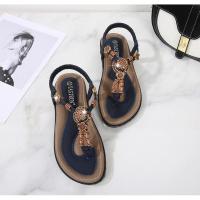 Sandalias de Tacón Alto de Verano 2025 Estilo Bohemio Chic de Madera Tejida Talla Grande - details 28