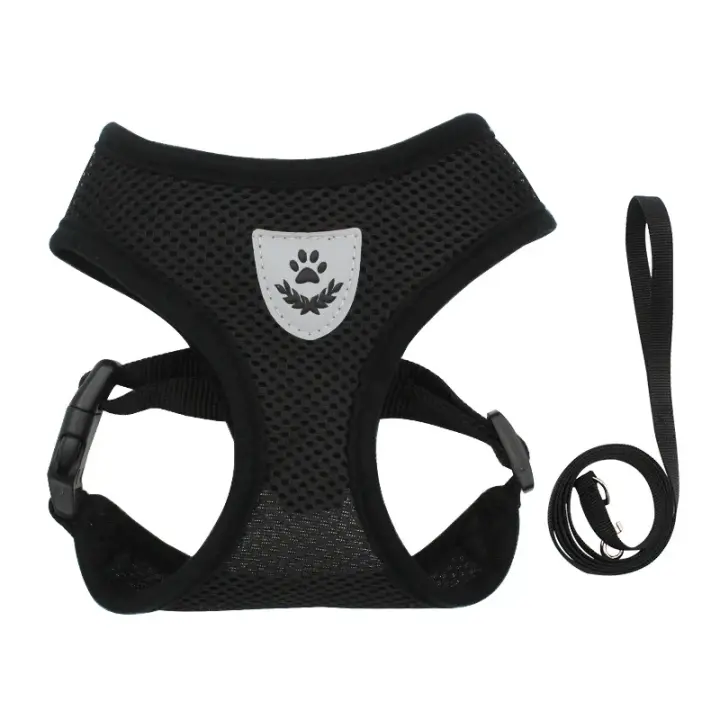 Correa de Malla Transpirable Reflectante para Perros Pequeños Correas Ajustables para Mascotas - 1