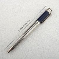 1 ud., Bolígrafo de Metal, Bolígrafo de Firma Retráctil con Carcasa Metálica, Tinta Negra, Punta Media 1.0mm - details 1