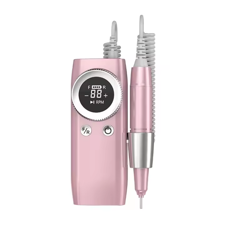 Para pulidor de uñas, máquina removedora de uñas eléctrica profesional portátil con carga USB para arte de uñas - 1
