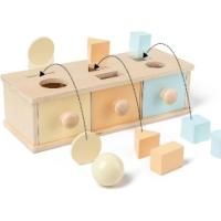 Juguetes de Madera Colorida para Bebés Montessori de excitat para Niños de 1 2 3 Años Juguetes Educativos para la Infancia - details 0