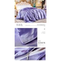 Juego de cama de seda morera, funda nórdica, funda de almohada, sábanas de satén de lujo - details 20